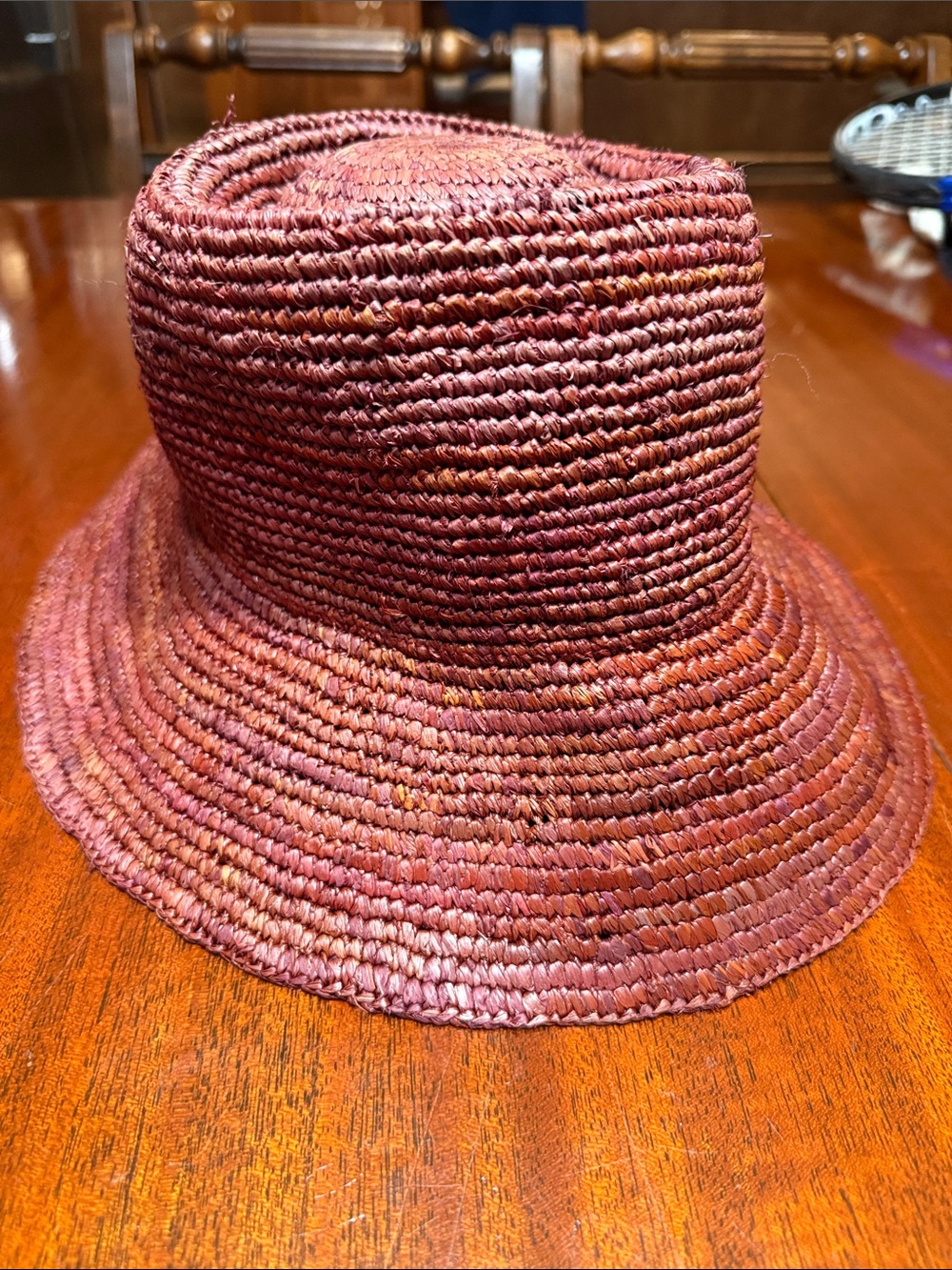 Rust Red Lantern Hat - Picture 3 of 7
